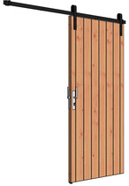 Trendhout | Schuifdeur enkel | 980x1950 mm | Links